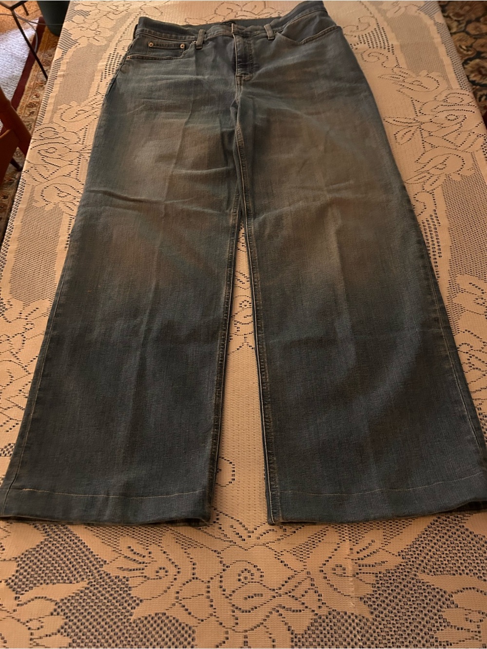 J Crew Classic Wide Leg Jeans